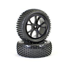 Roti buggy 4wd Fata pentru Buggy 1/10 cu jante negre