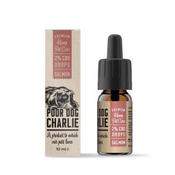 Ulei CBD 2%, 200mg, pentru Animale, Aroma Somon, Full Spectrum, 10ml