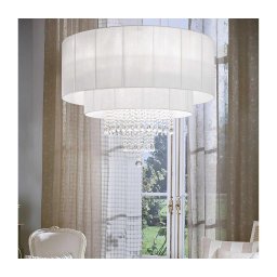 Lustră de cristal pe cablu Ideal Lux OPERA 10xE27/60W/230V