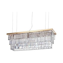 Lustră de cristal pe cablu Ideal Lux MARTINEZ 8×E14/40W/230V