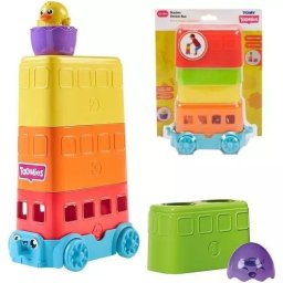 Tomy: Toomies Ouă colorate autobuz cu etaj