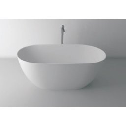 Cada freestanding Cast Marble Toronto 160x74 alba