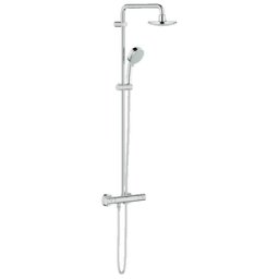 Coloana de dus cu termostat Grohe Rainshower Tempesta 160 crom lucios