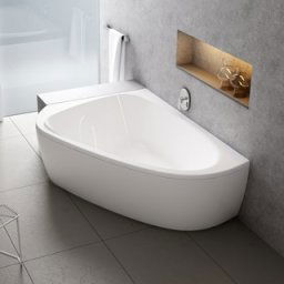 Cada baie asimetrica Ravak Love Story II 196x139cm,acril