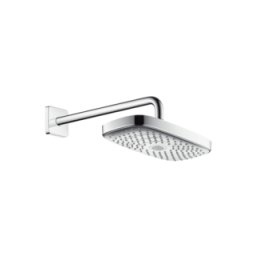 Palarie de dus Hansgrohe Raindance E300 si brat de perete 390mm crom lucios