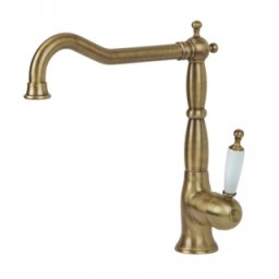 Baterie bucatarie Bugnatese Oxford, bronz antichizat