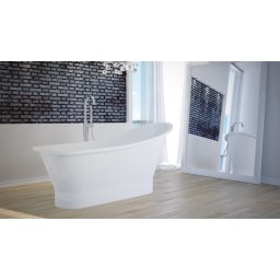 Cada freestanding Besco Gloria 150x68cm,alba