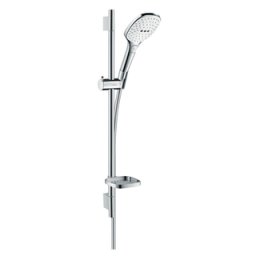 Set dus HansGrohe Raindance Select E120 crom-alb