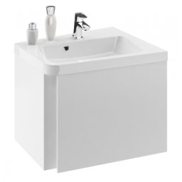 Set mobilier colt Ravak 10° 65cm,alb lucios
