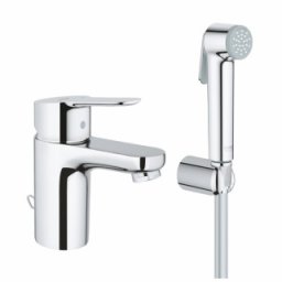 Baterie lavoar Grohe BauEdge cu dus igienic