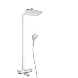 Coloana de dus HansGrohe Raindance Select E360 cu baterie cada
