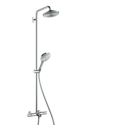 Coloana de dus HansGrohe Raindance Select S240 cu baterie cada
