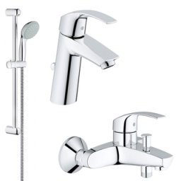 Set baterii cada Grohe Eurosmart M-size