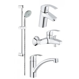 Set baterii complet Grohe Eurosmart New