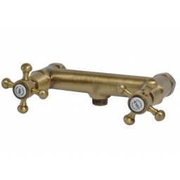 Baterie cu set dus Bugnatese Lady, bronz antichizat