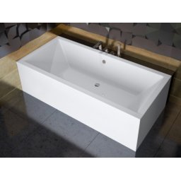 Cada baie dreptunghiulara Besco Quadro 170x75cm