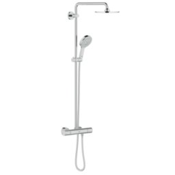 Coloana de dus cu termostat Grohe Rainshower System 210 crom lucios
