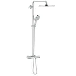 Coloana de dus cu termostat Grohe Rainshower System 310 crom lucios
