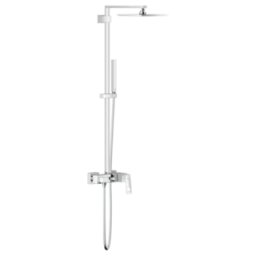 Coloana de dus cu baterie monocomanda Grohe Euphoria Cube System 230 crom lucios