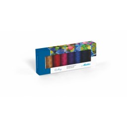 Ata Cusut si Quilting Mettler Coton Silk-Finish, Set 8 buc, No.40 150m