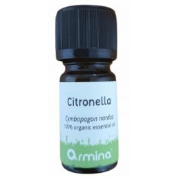 Ulei esential de citronella (cympbopogon nardus) pur bio 5ml ARMINA