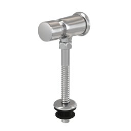 Robinet de clatire sub presiune, metalic, pt. pisoar AlcaPlast, model cromat
