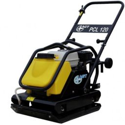 PCL 120 Placa compactoare unidirectionala, 18 kN,adancime compactare 35 cm,rulmenti cu role fabricati in japonia,motor Honda 5,5 CP