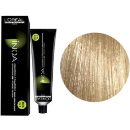 Vopsea de par permanenta fara amoniac L Oreal Professionnel Inoa 10, Blond f.f. Deschis, 60 ml