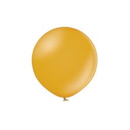 Balon latex jumbo auriu, gold 61 cm