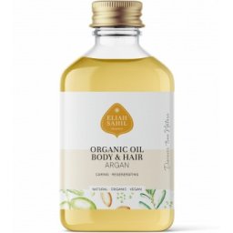 Ulei de argan pentru corp si par bio 100ml Eliah Sahil