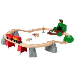 Set trenulet cu animale nordice BRIO