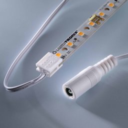Cablu cu mufa de conexiune si de alimentare la sursa 30cm pentru Benzi si Matrici Profesionale