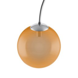 Lampa Pendul pt LED E27 LEDVANCE 1906 BUBBLE G 30 ORANGE
