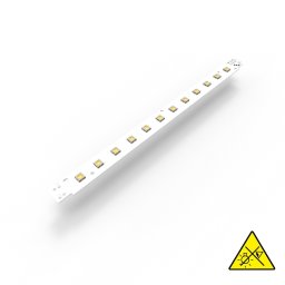 Violet UVC Seoul Viosys LED Strip 275nm 12 LED-uri 264mW 28cm 600mA pentru dezinfecție și sterilizare