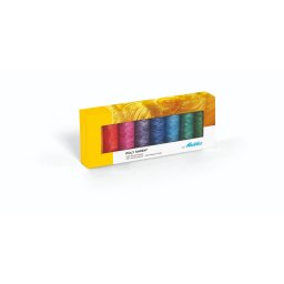 Ata Brodat Mettler Poly Sheen Kit Pastel, set 8 buc, No.40 200m