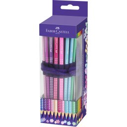 Rollup 20 creioane colorate Sparkle Faber-Castell