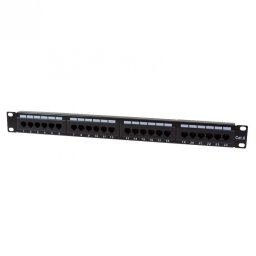 Patch panel 24 porturi cat. 6 UTP, Logilink NP0004