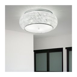 Plafonieră de cristal Ideal Lux PASHA 10×E14/40W/230V