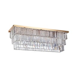 Ideal Lux - Lustră MARTINEZ, 8 x E14, 40 W, 230 V, aurie