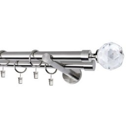 Galerie dubla PICIOR UNIVERSAL - KULA CRISTAL19/19 - INOX