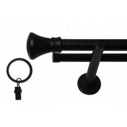 Galerie dubla PICIOR UNIVERSAL - PRINCE 19/19 - NEGRU