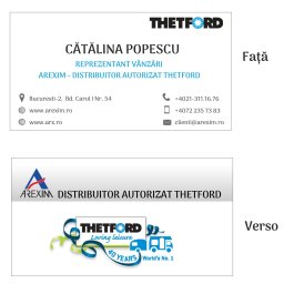 Carti de vizita print color fata-verso