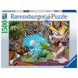 Puzzle Aventura Origami, 1500 Piese