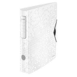 Biblioraft LEITZ 180 Active WOW, polyfoam, A4, 65 mm, alb