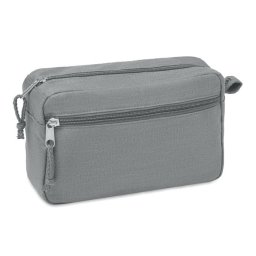 Geanta cosmetice, 21MAR2488, 21x8x13 cm, Everestus, Canepa, Gri
