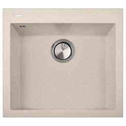 Chiuveta bucatarie granit CookingAid Cube ON5610 Bej Pigmentat Avena + accesorii montaj