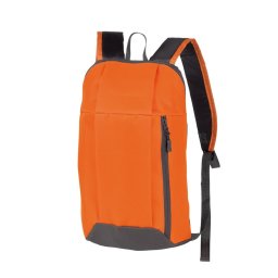 Rucsac sport casual cu buzunar frontal, 24x13.5x40.5 cm, Everestus, 20SEP1125, Poliester, Portocaliu