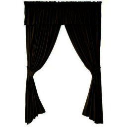 SET DRAPERIE,Casa Deco Logistics,soft V45 CU MANTOVAN NEGRU