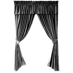 SET DRAPERIE,Casa Deco Logistics,soft V44 CU MANTOVAN GRI INCHIS