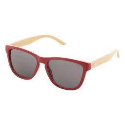 Ochelari de soare, Everestus, 20FEB2503, Bambus, Plastic, Rosu